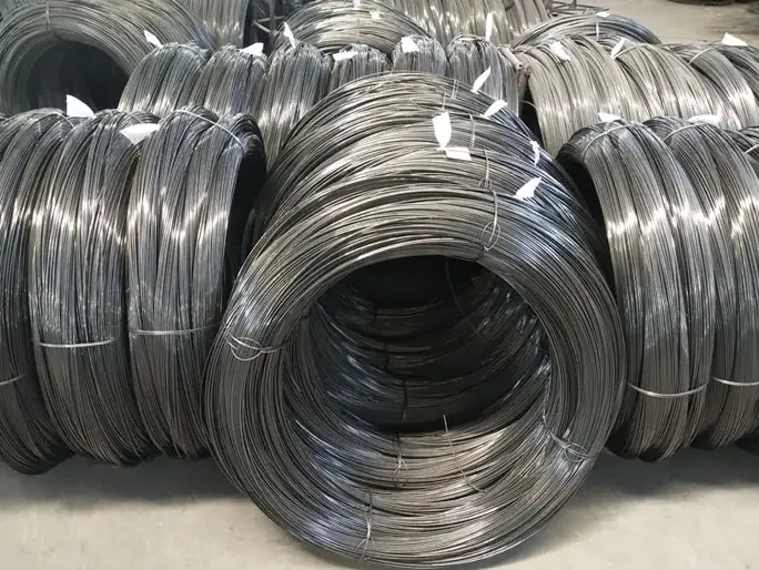 Alambre de acero galvanizado para resortes